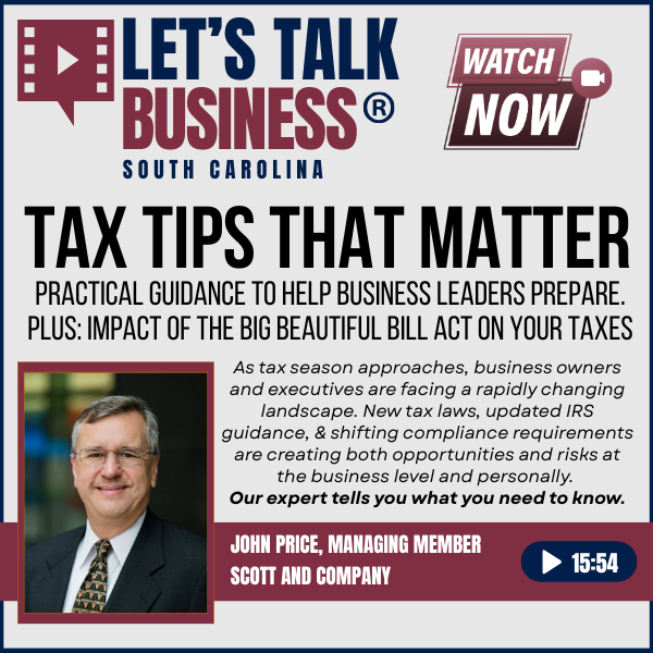 Hear from Managing Member, John Price, CPA