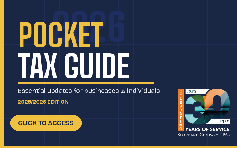 Pocket Tax Guide 2026 Edition